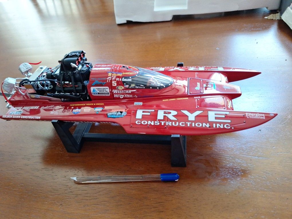 FRYE CONSTRUCTION INC. Model Boat