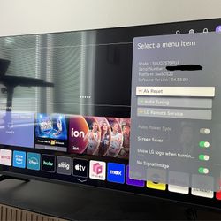 50” 4K LG Smart TV