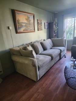 MACYS FEATHER 2 PIECE SOFA