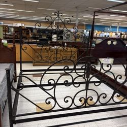 Wrought Iron King Size Bed
