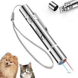 New Laser Pointer, Pet Cat Toys for Kitten, Lazer Pointer Pen with Red Light, Best Indoor & Outdoor Cat Toy