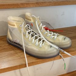 Off White Converse Chuck Taylor All Star Vulcanized Hi 2018