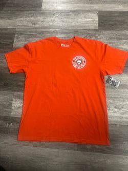 Men’s Violent Gentlemen Anaheim Ducks The Offspring orang e shirt X-Largr