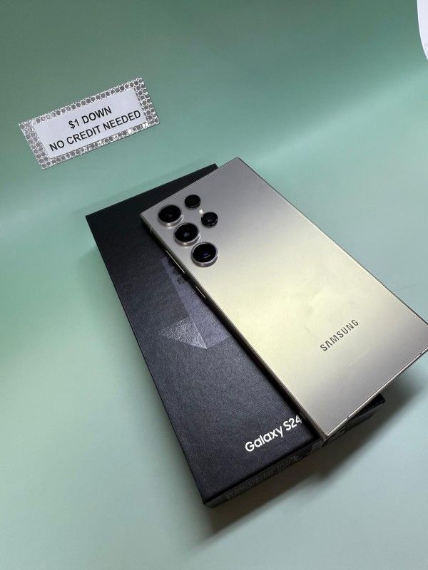 Samsung Galaxy S24 Ultra 5G - Only $1 Today Pay The Rest Later!