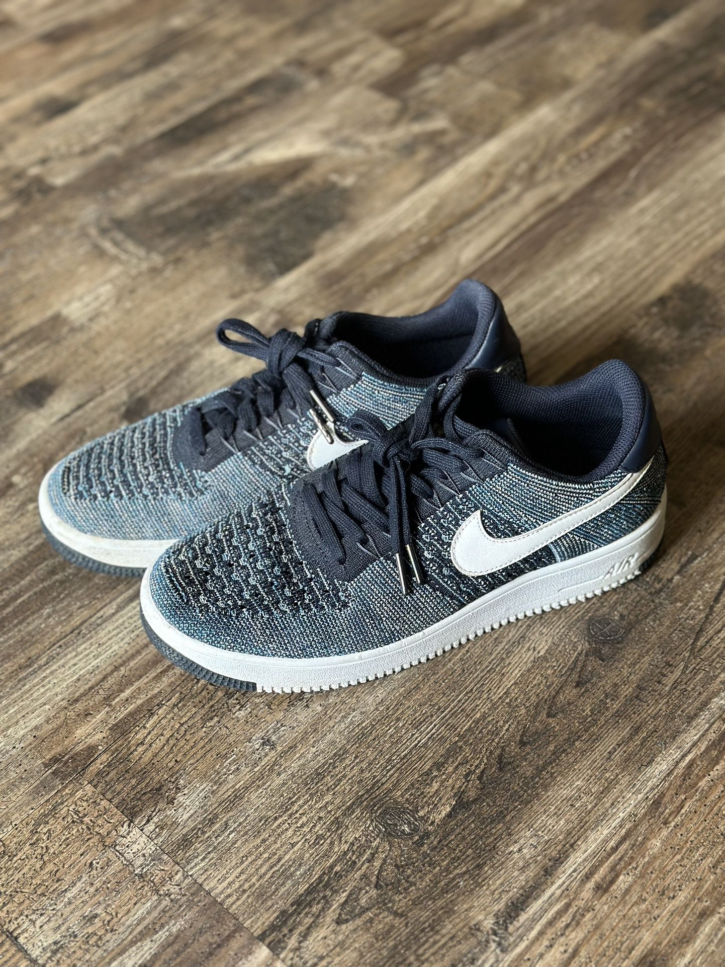 Nike Air Force 1 Ultra Flyknit Low Obsidian Blue AF1 817419 400 Men’s Size 10