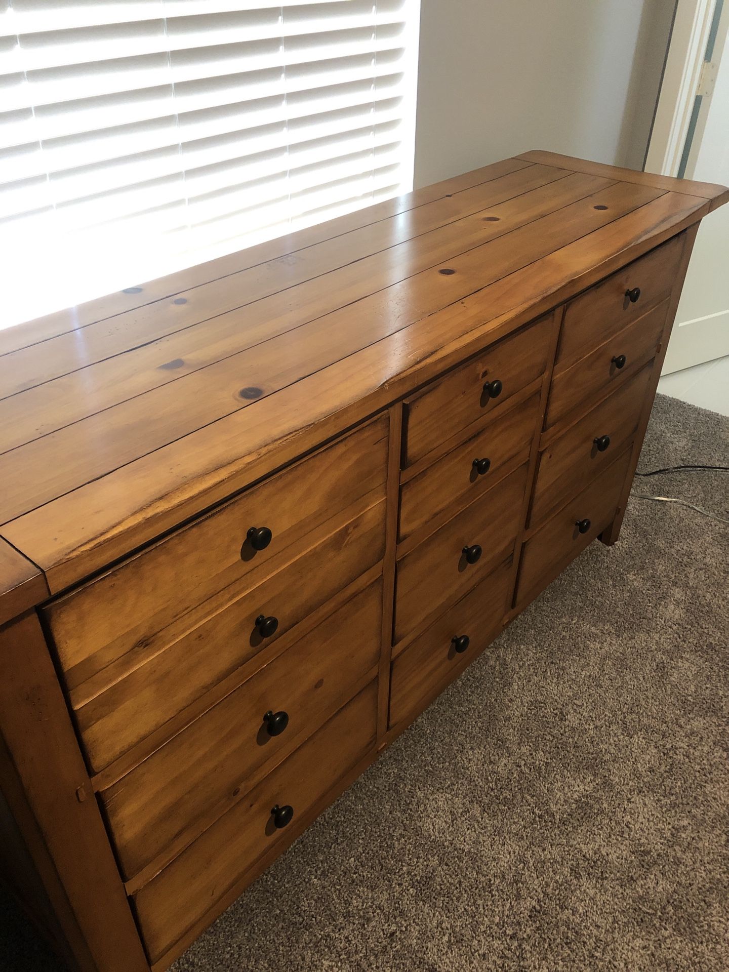 Pine wood dresser with cedar lined drawers for Sale in Anaheim, CA