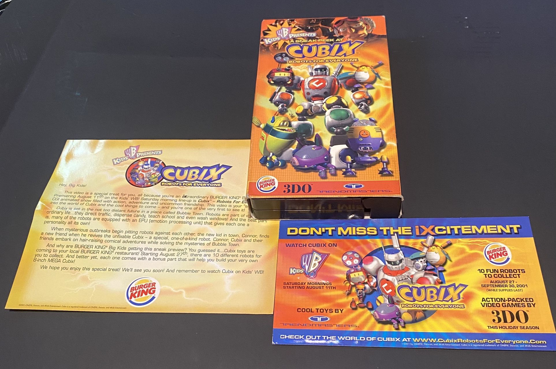 Cubix 3do VHS