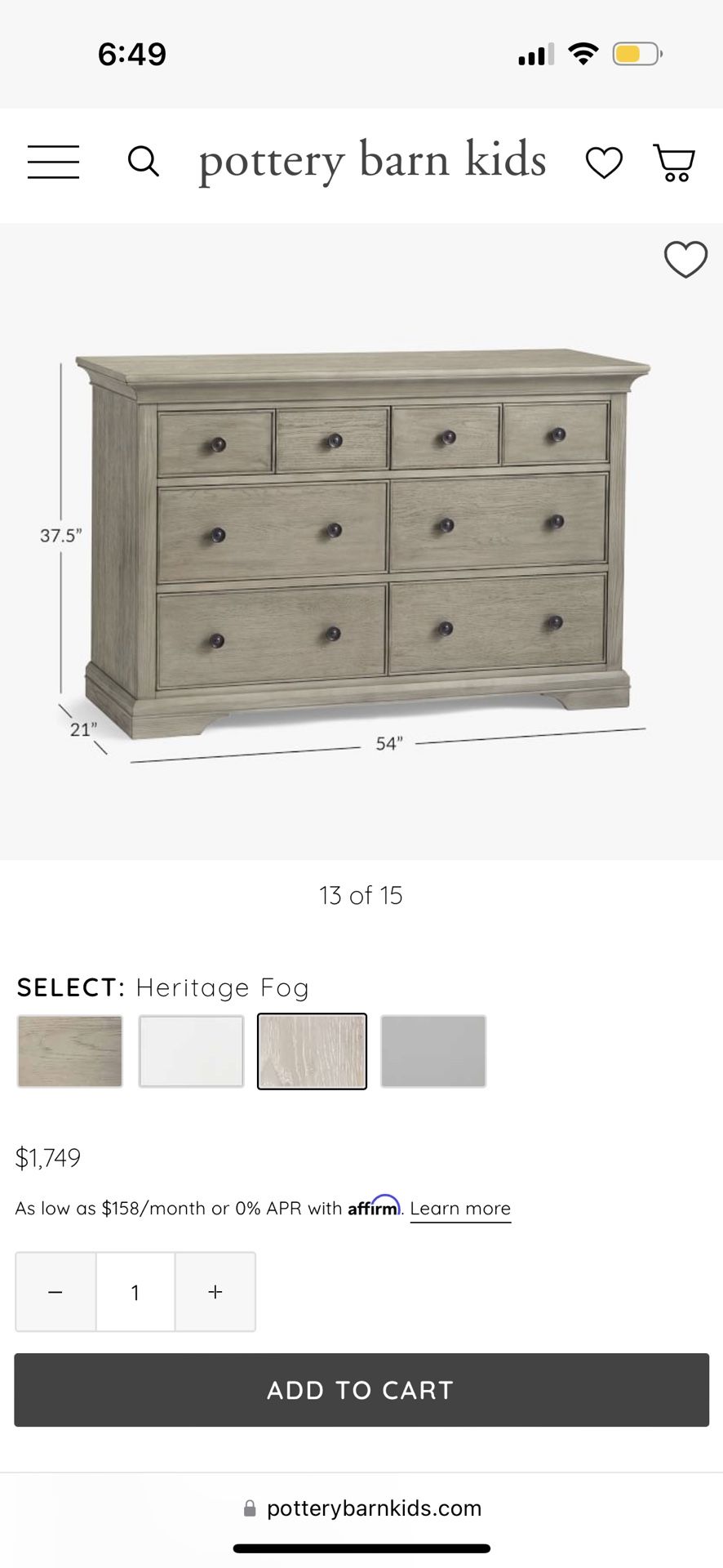 Larkin Extra Wide Dresser