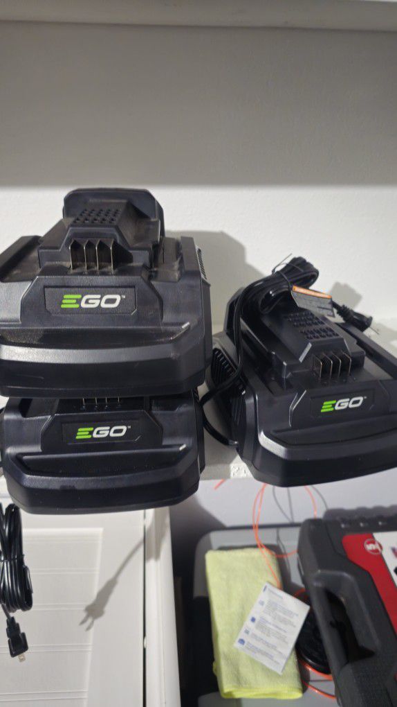 3 Ego Standard Chargers 