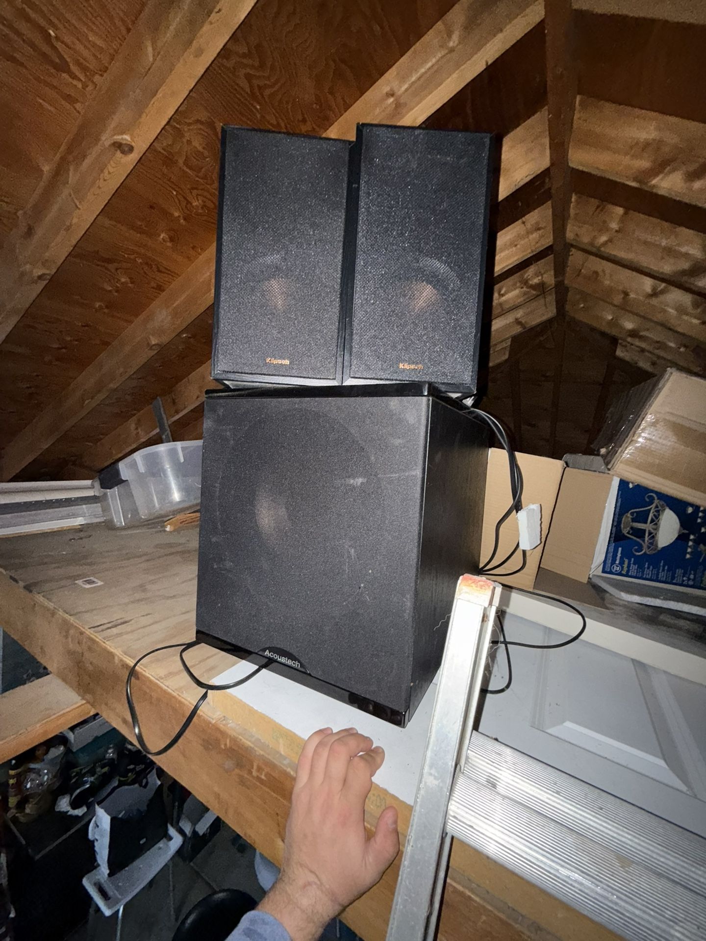 Klipsch R-51PM Speakers W/ Subwoofer