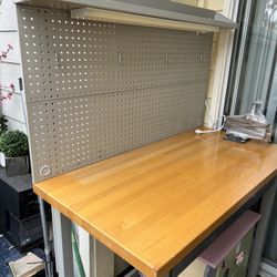 Steel Frame Tool Or Gun Station Workbench Desk Table