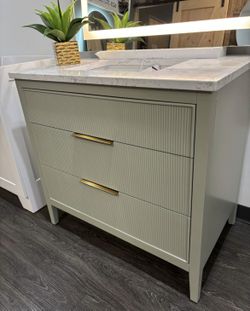 36 Inch Single Sink Bath Vanity 