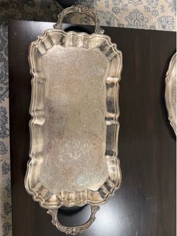 Kent Silversmiths Silver Serving Tray