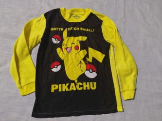 Pokémon Pikachu Boys Size 6/7 Pjs $2