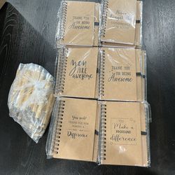 60 set New Inspirational Notebooks & Pens Bundle - Thank You Gifts