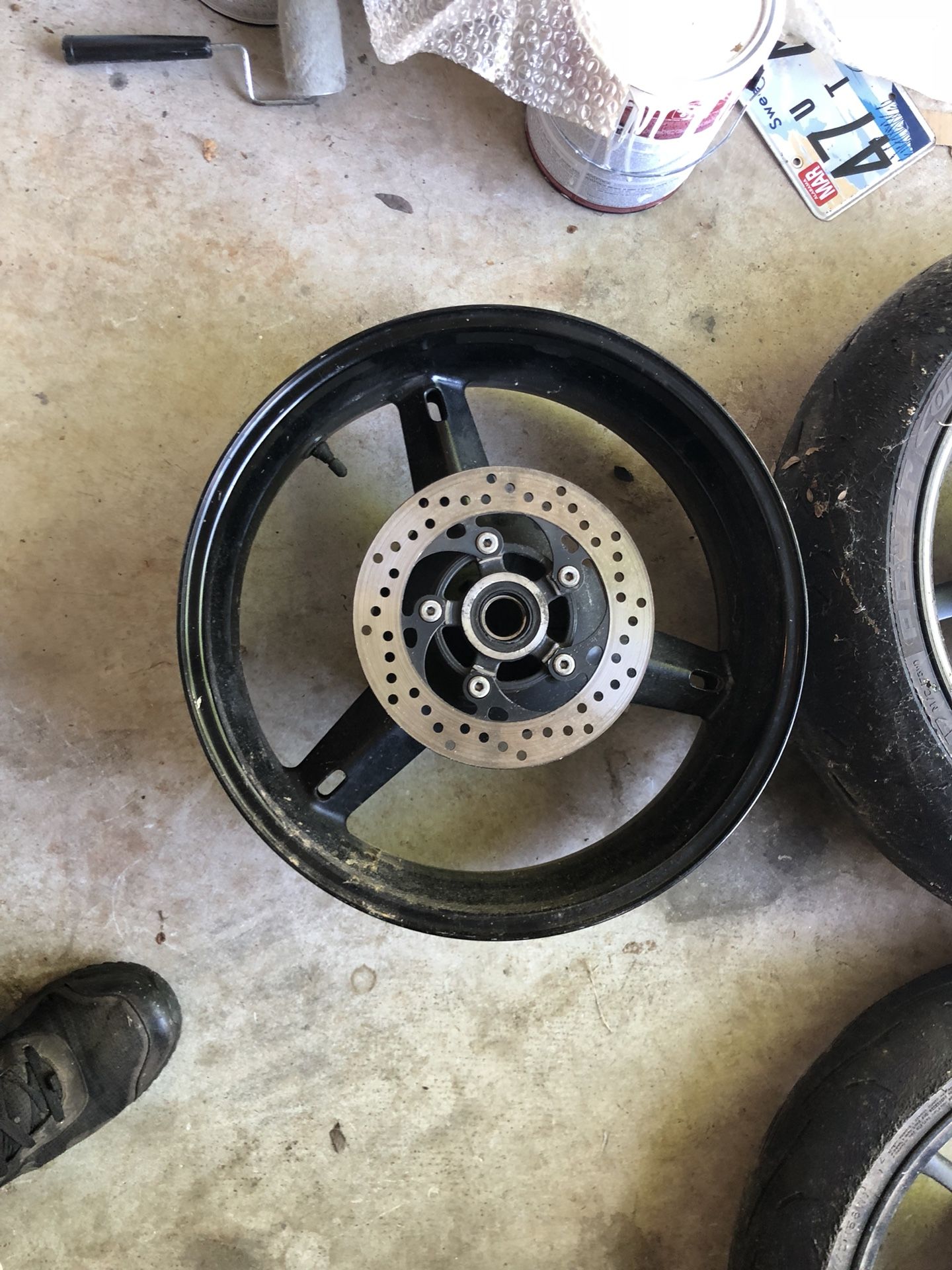 Suzuki Gsxr wheel rear