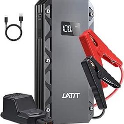 2000A Peak Car Jump Starter, 20000mAh 12V Booster Pack Jump Starter for Up to 7.5L Gas/6.5L Diesel Engine, Powerful Jump Starter Battery Pack with Sma