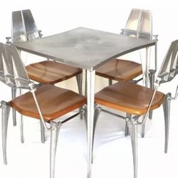ROBERT JOSTEN Table And Chairs Industrial