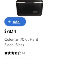 Coleman Cooler Black