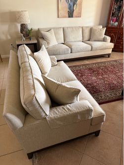 Sofa and love seat set