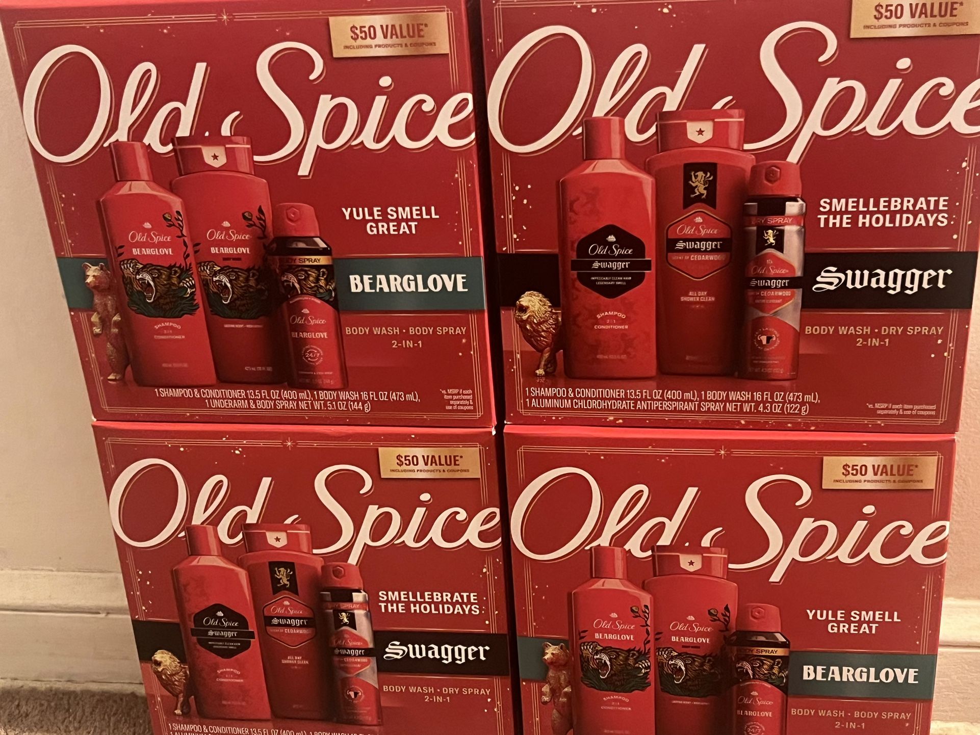 Old Spice Gift Set $10 Each