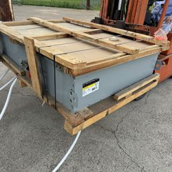 GE TC72367R 800 Amp 600V Fused 3R Outdoor Disconnect