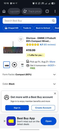 Mechanical keyboard Glorious GMMK2