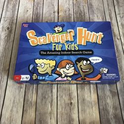 Scavenger Hunt for Kids Board Game Brand Indoor Search Game University Games