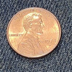 1974 D Lincoln Penny