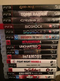 15 PS3 Games