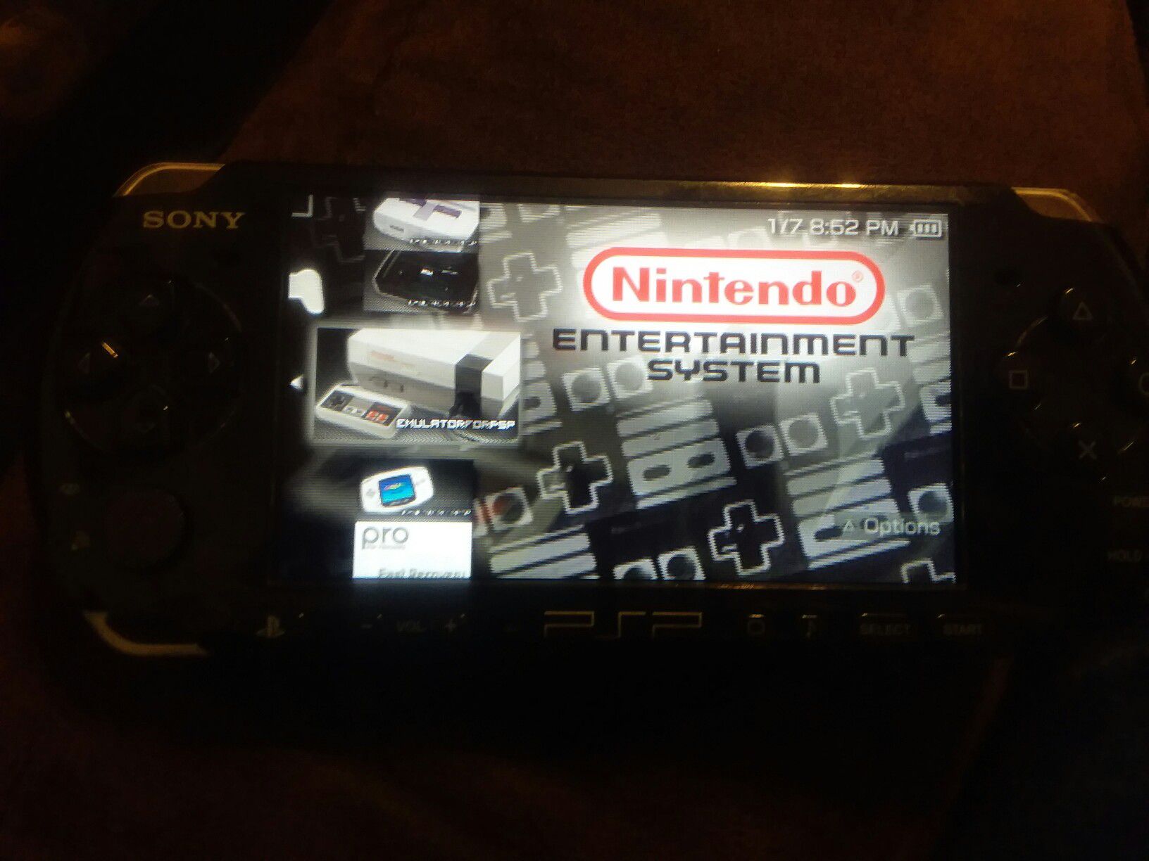 Retro Modded PSP slim