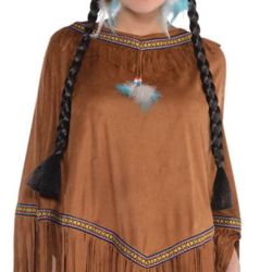 Western Fringe Poncho Adult Standard Size