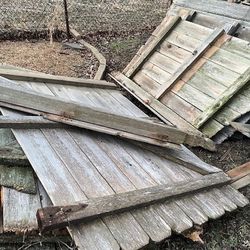 Free Panels Fence For Rustic Proyect