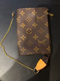 Monogram Mini Pochette with Chain