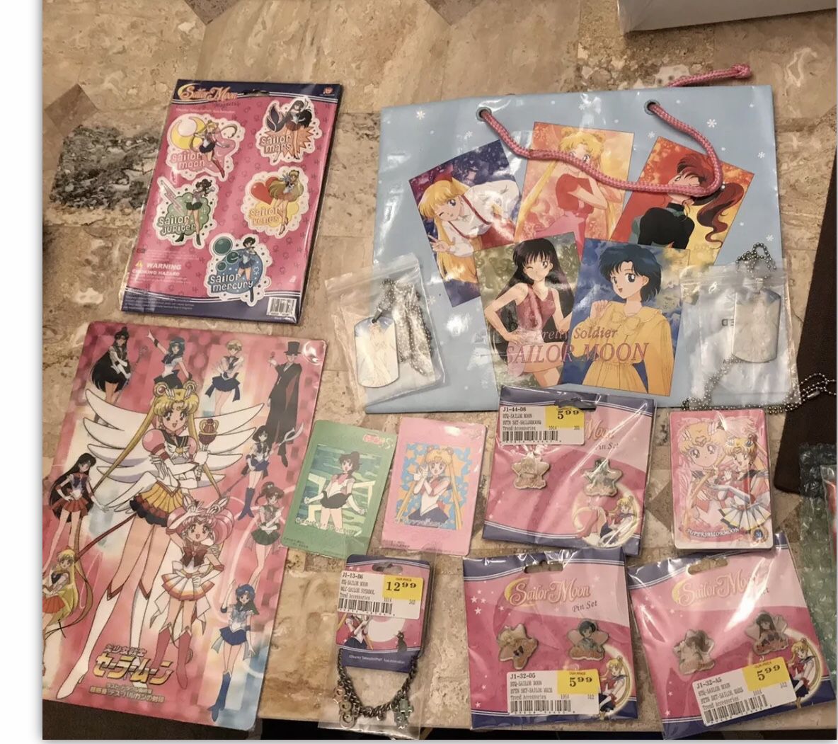 Sailor Moon collectible items