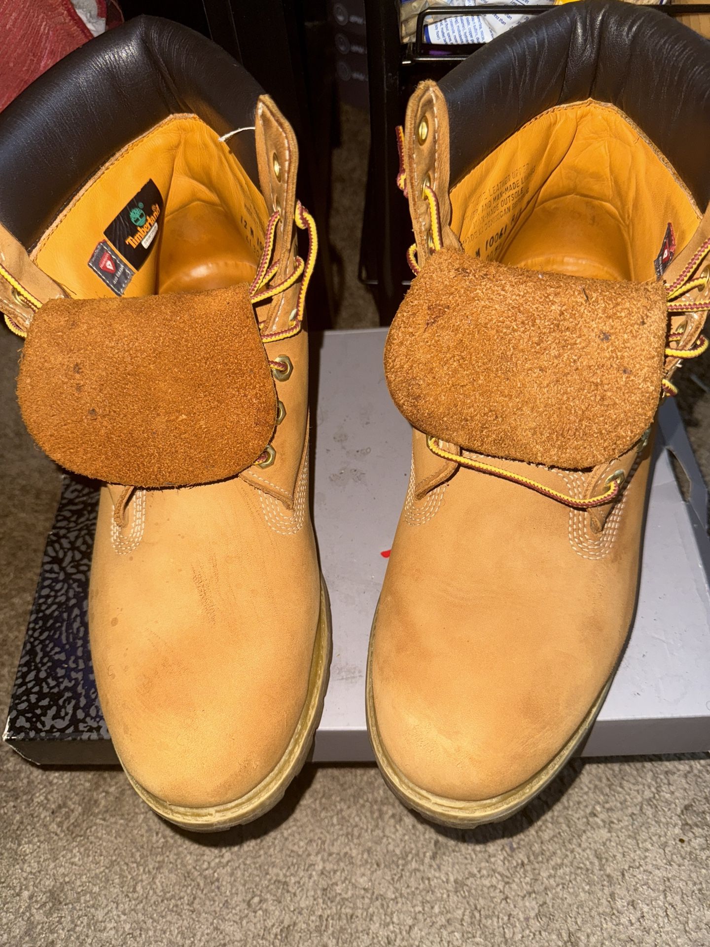 Men’s Size 12m Timberland Boots