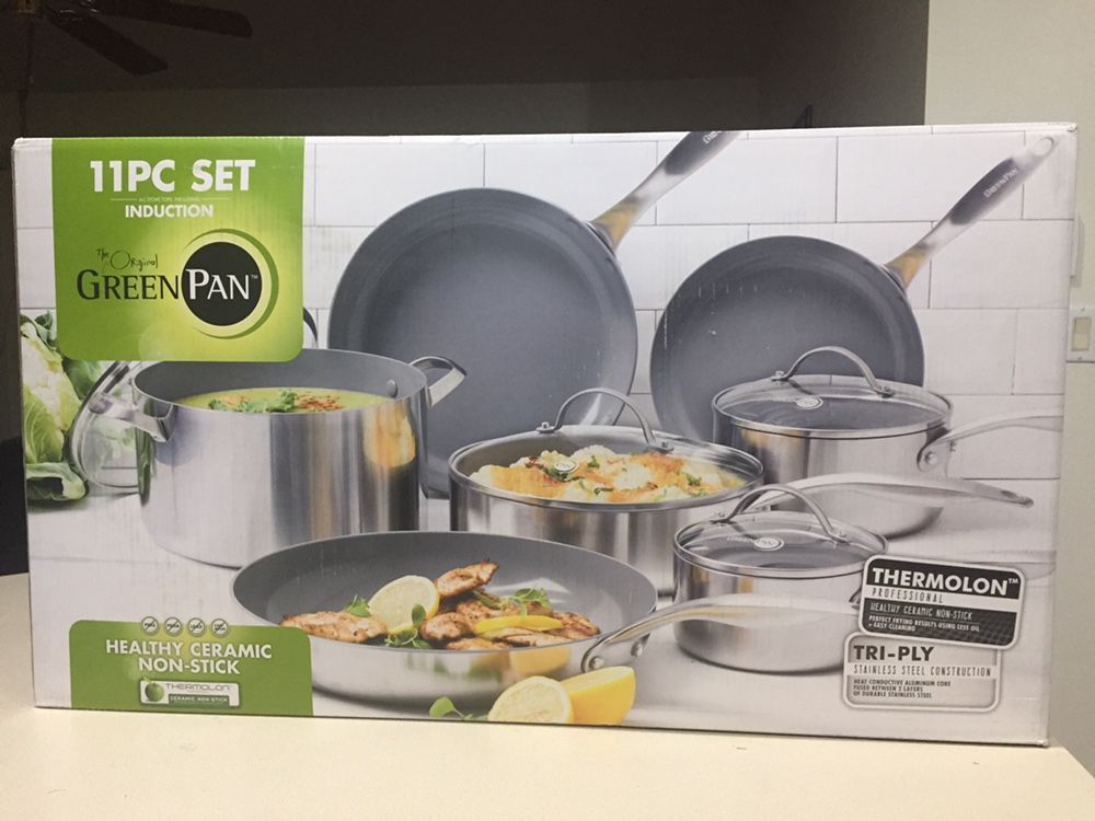 Stainless Steel Tri-PLY Cookware Set