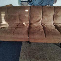 Brown Futon Couch