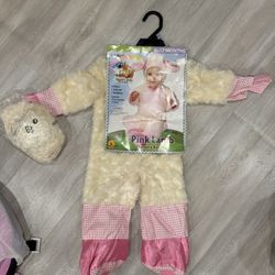 Pink Lamb halloween costume baby 6-12 months new adorable 