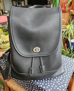 Vintage Coach Large Daypack Project Bag