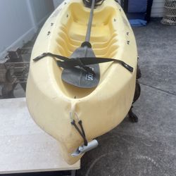 Kayak Paddle Ocean Kayak River Barley Used