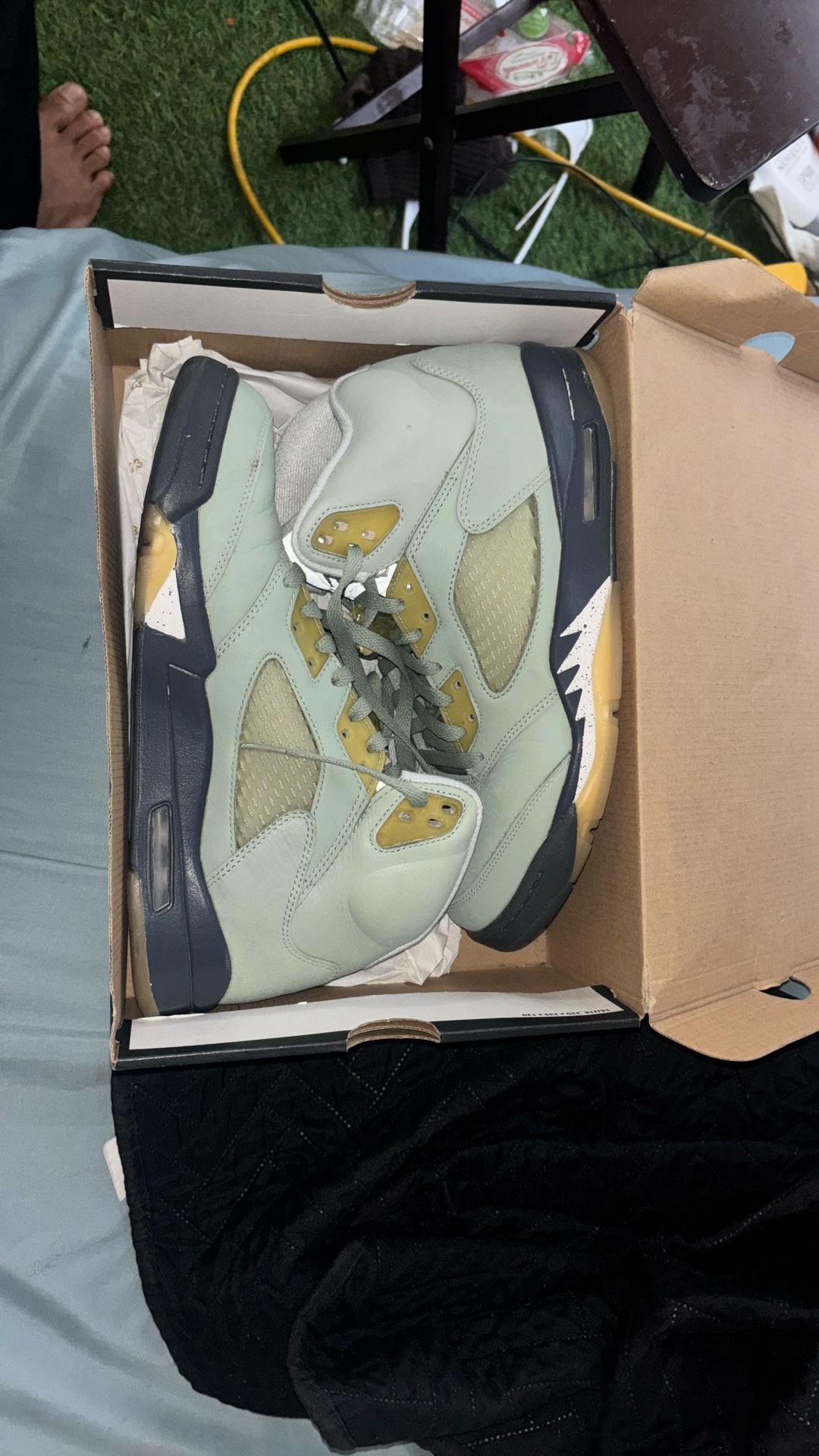 Jordan 5 Retro jade Horizon