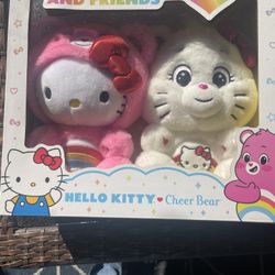 Hello Kitty and Carebear