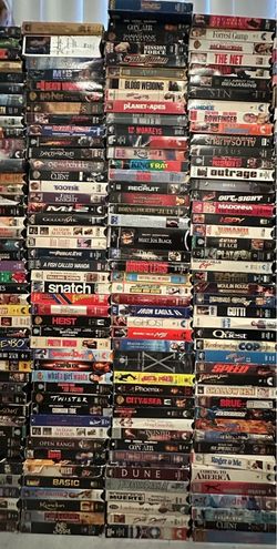 2FOR5$ VHS BUNDLES
