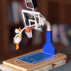 Ron Lee Disney Donald Duck Basketball