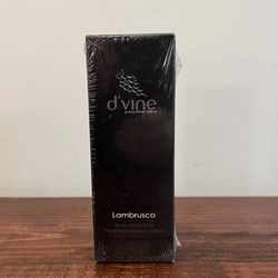 DVine Vinotherapy Lambrusco Moisturizer Lotion Formula New Rare Men Body