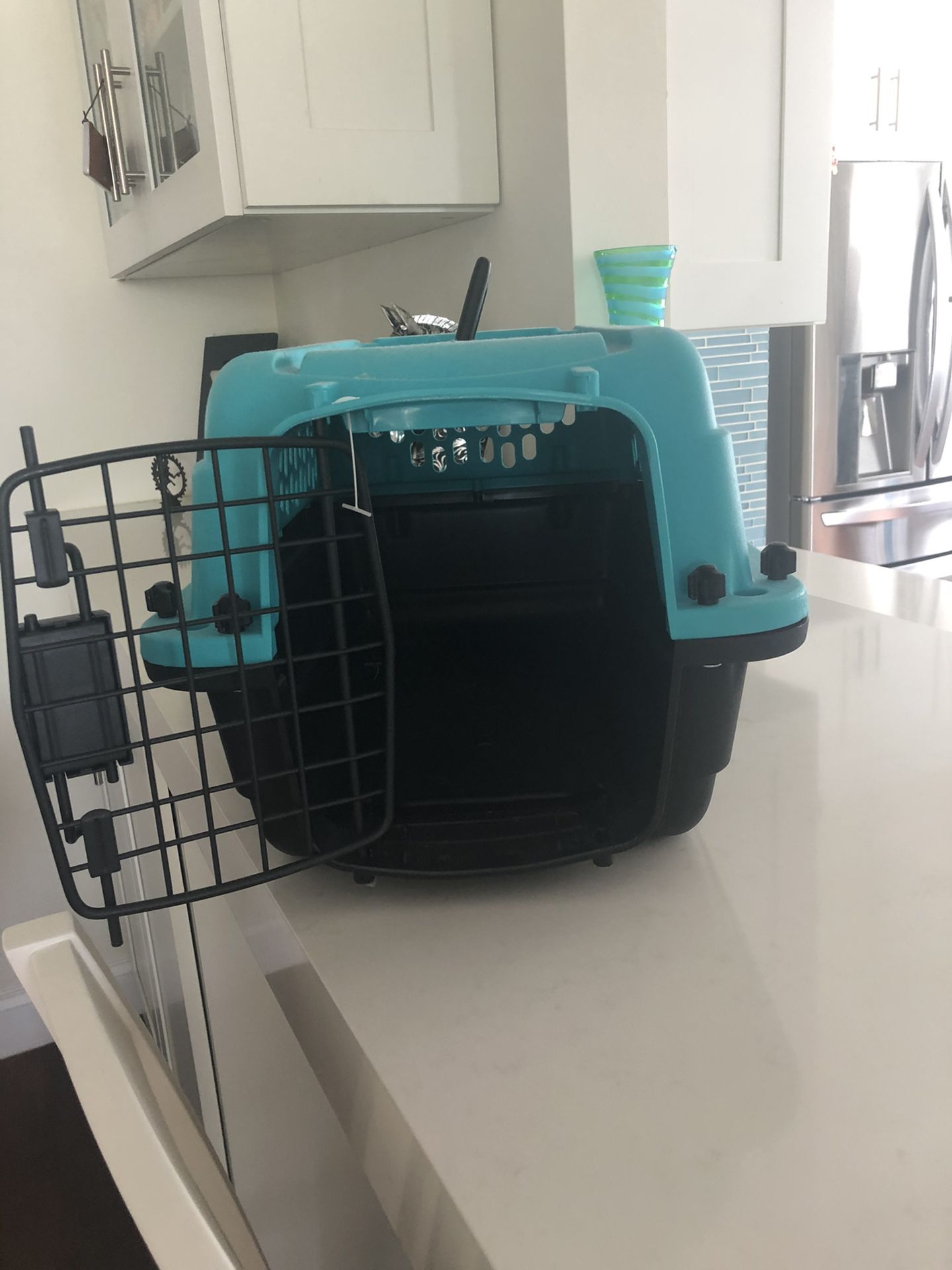 Grreat Choice Dog Carrier Crate. Portable from PetSmart. Never used