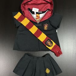 Build-A-Bear Harry Potter Gryffindor House Outfit - Robe, Skirt, and Scarf