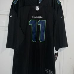 Seattle Seahawks Black Color Rush Jersey On-Field Jackson Smith-Njigba #11 Adult Mens XXXL New with Tags 