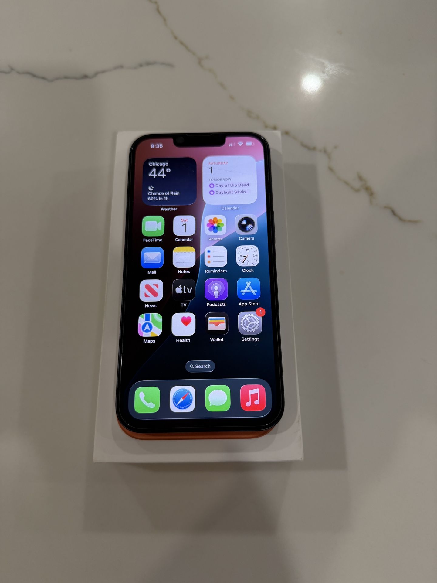 APPLE IPHONE 13 UNLOCKED 128 GB BLACK